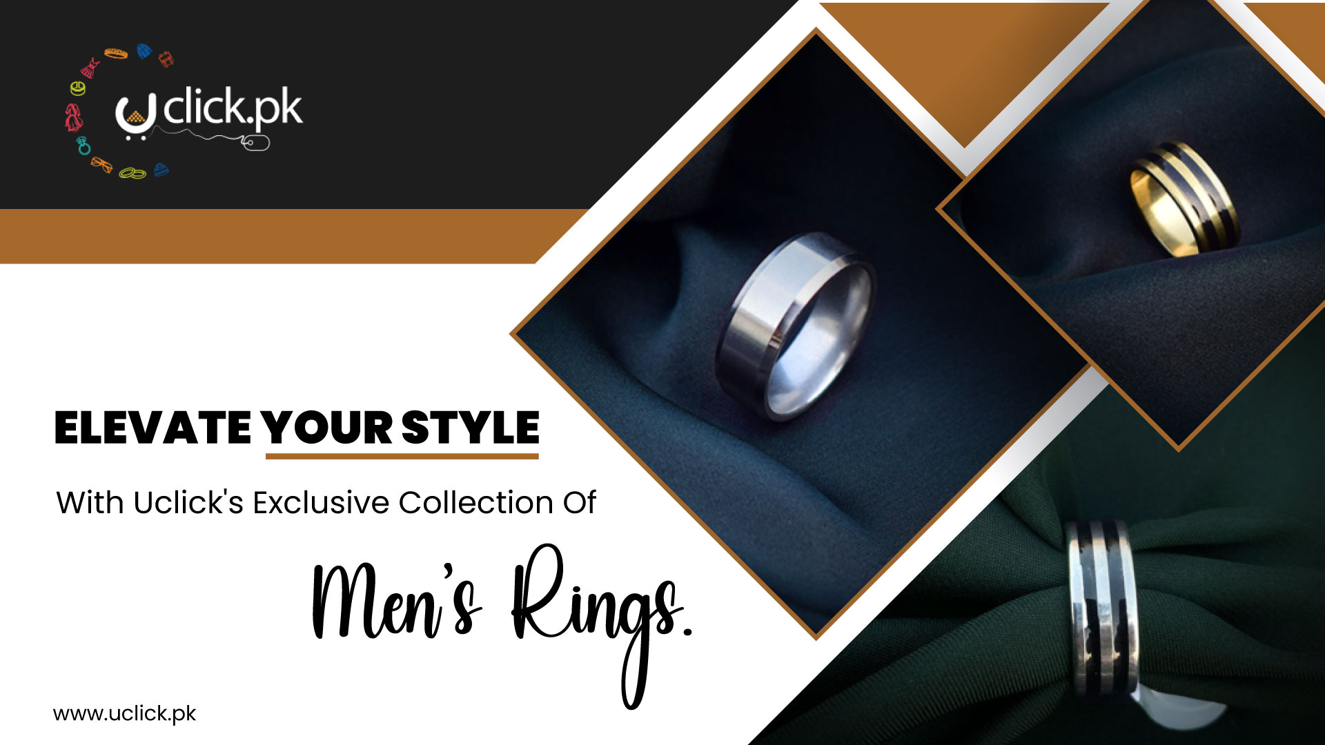 Unveiling the Power of Men’s Ring Jewelry: Elevate Your Style with Uclick.pk